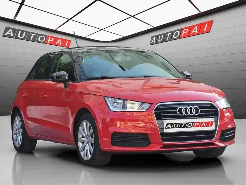 Usado Audi A1 Sportback 95 CV (69 kW) 2017 Rojo Utilitario