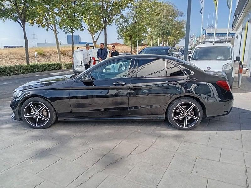 Usado Mercedes C200 136 CV (100 kW) 2018 Negro Berlina