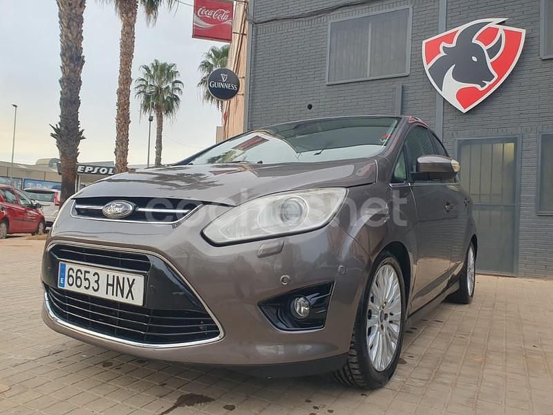 Gris / plata Usado 2013 Ford C-MAX Titanium Monovolumen | 7490 € (Precio justo) - Imagen 1/4