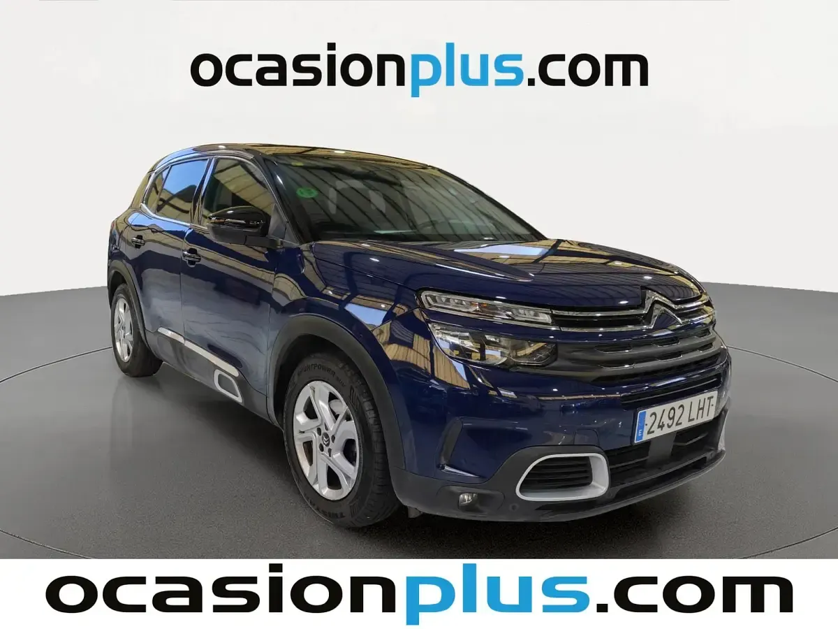 Usado Citroën C5 Aircross Live 131 CV (96 kW) 2020 Azul SUV