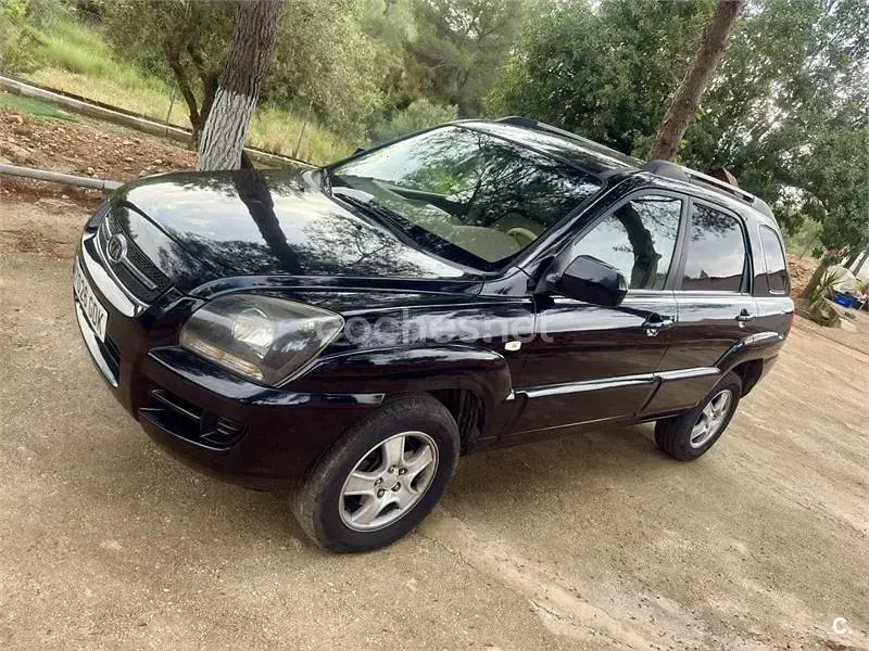 Usado Kia Sportage 140 CV (102 kW) 2008 Negro SUV