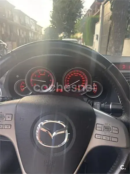 Usado Mazda 6 Luxury 170 CV (125 kW) 2009 Negro Berlina