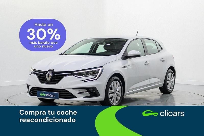 Blanco Usado 2021 Renault Mégane IV Business | 13.990 € (Precio justo) - Imagen 1/4
