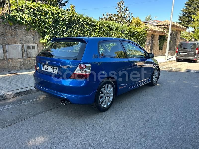 Usado Honda Civic Sport 110 CV (80 kW) 2004 Azul Berlina
