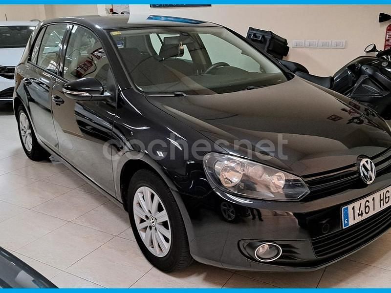 Usado VW Golf VI 105 CV (77 kW) 2011 Negro Utilitario
