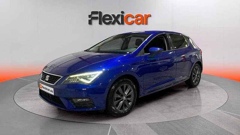 Usado Seat Leon Style 115 CV (84 kW) 2019 Azul Berlina