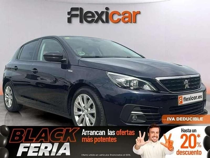 Azul Usado 2020 Peugeot 308 SW Allure Familiar | 10.290 € (Buen precio) - Imagen 1/4