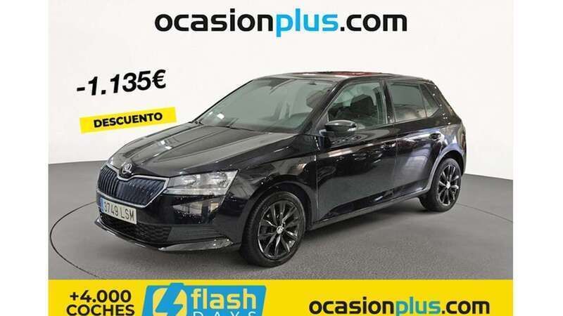 Negro Usado 2021 Skoda Fabia Ambition Utilitario | 11.355 € (Precio justo) - Imagen 1/4