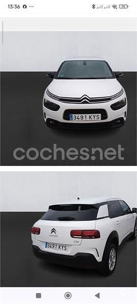 Brugt Citroën C4 Cactus Shine 102 HK (75 kW) 2019 Hvid Hatchback