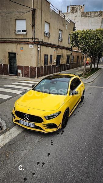 Usado Mercedes A45 AMG 306 CV (225 kW) 2019 Amarillo Berlina