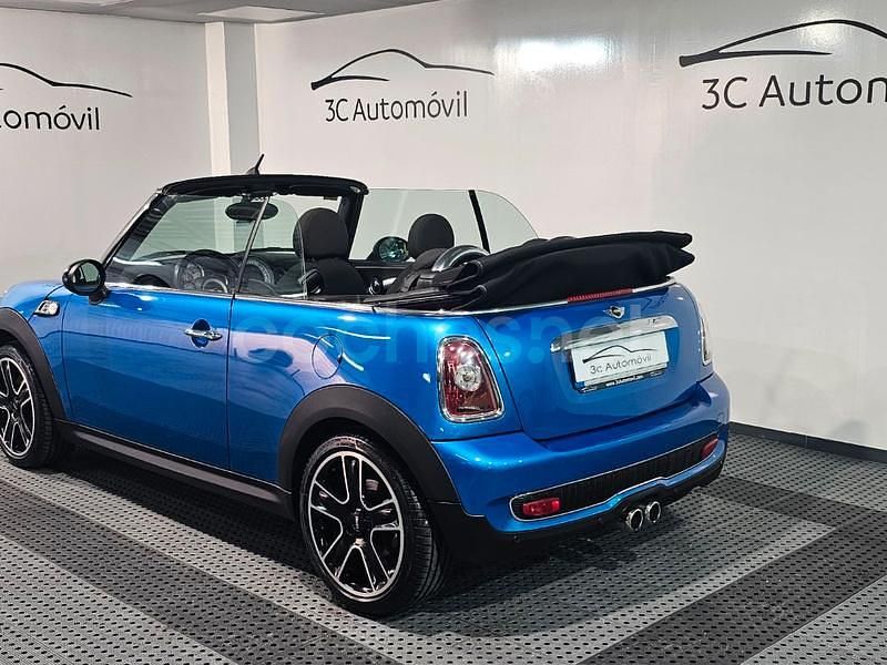 Usado Mini Cooper S Cabriolet 175 CV (128 kW) 2010 Azul Descapotable