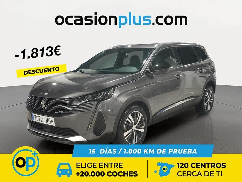 Usado Peugeot 5008 Allure 130 CV (95 kW) 2023 Gris SUV