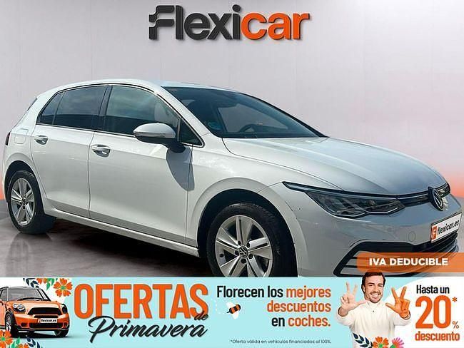 Usado VW Golf VIII Life 110 CV (80 kW) 2021 Blanco Berlina