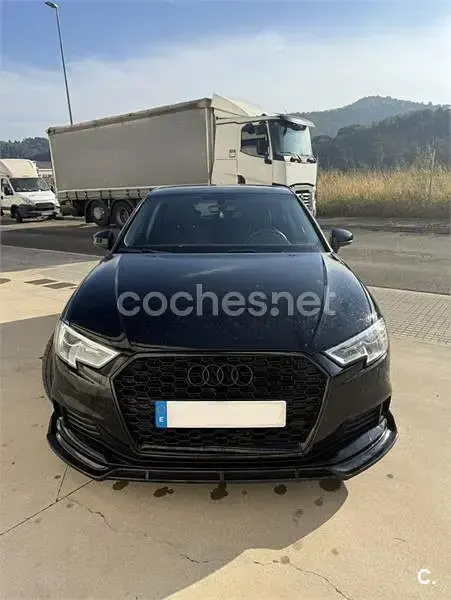 Usado Audi A3 S-Line 150 CV (110 kW) 2020 Negro Berlina
