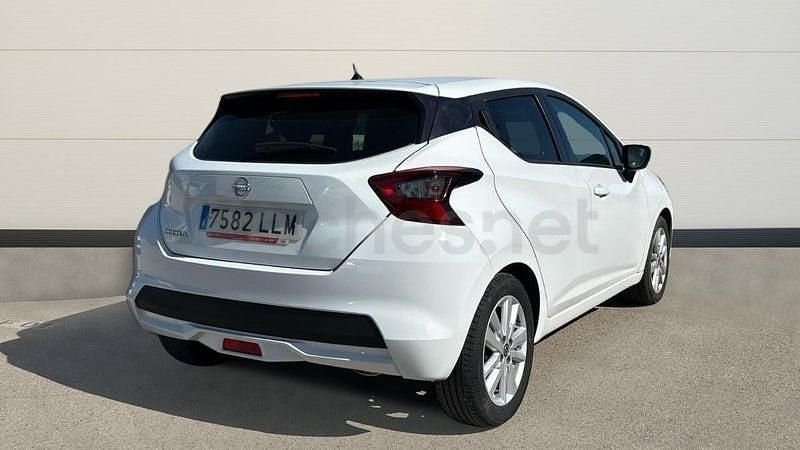 Usado Nissan Micra Acenta 100 CV (73 kW) 2020 Blanco Utilitario