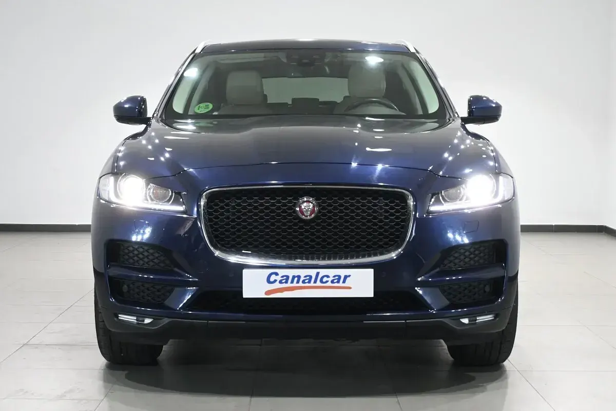 Usado Jaguar F-Pace Pure 240 CV (176 kW) 2017 Azul SUV