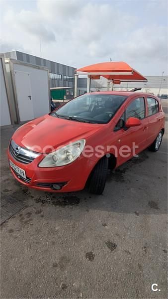 Usado Opel Corsa Enjoy 80 CV (58 kW) 2007 Rojo Utilitario