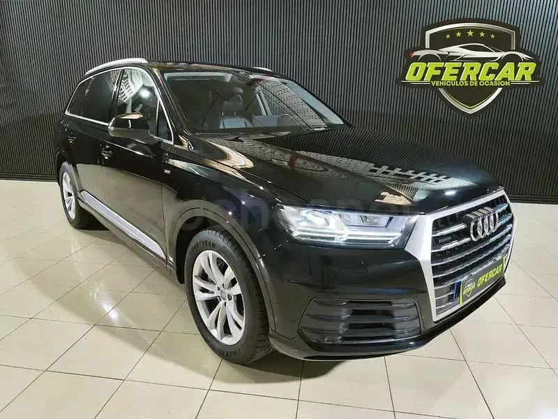 Usado Audi Q7 S-Line 231 CV (169 kW) 2019 Negro SUV