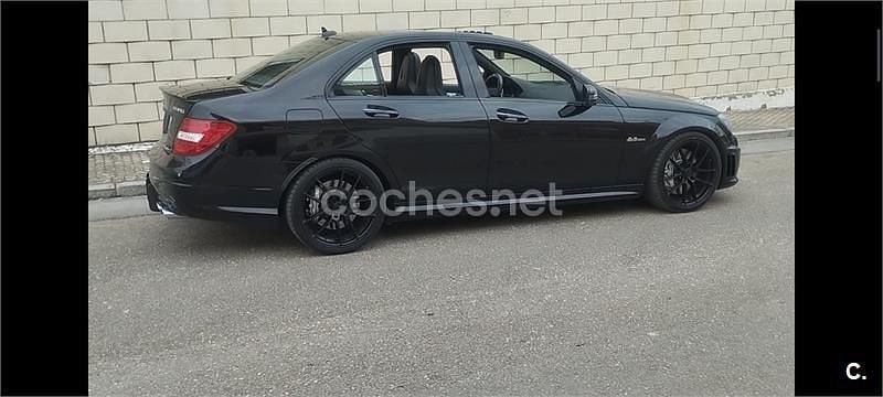 Usado Mercedes C63 AMG AMG 457 CV (336 kW) 2010 Negro Berlina