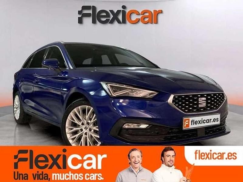 Azul Usado 2021 Seat Leon ST XCELLENCE Familiar | 18.690 € (Precio justo) - Imagen 1/4