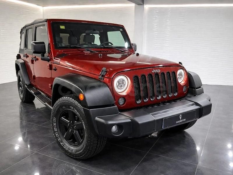 Usado Jeep Wrangler Unlimited Sport 177 CV (130 kW) 2008 Rojo SUV