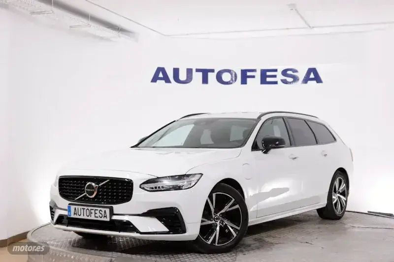 Blanco Usado 2021 Volvo V90 R-Design Familiar | 32.850 € (Precio justo) - Imagen 1/4