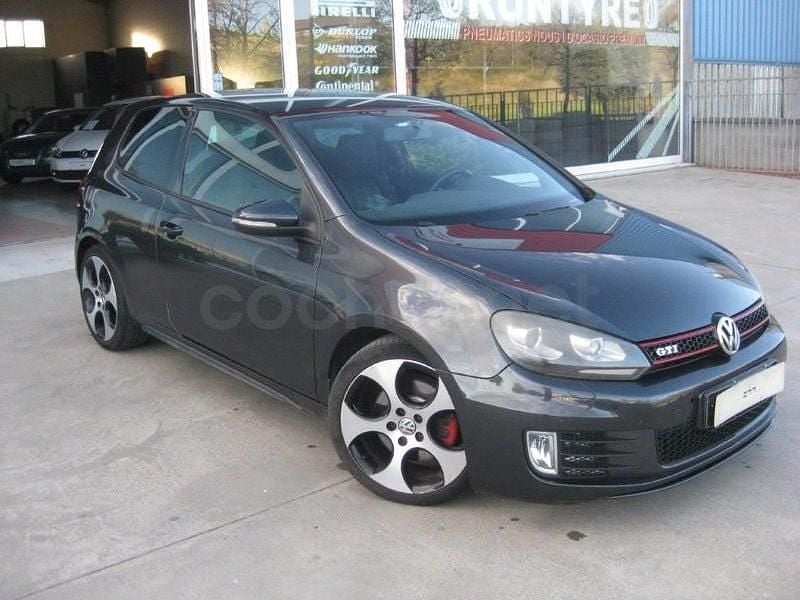 Usado VW Golf VI GTI 210 CV (154 kW) 2011 Negro Utilitario