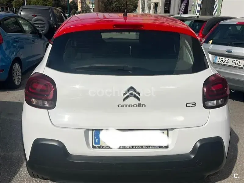 Usado Citroën C3 Feel 82 CV (60 kW) 2017 Blanco Berlina