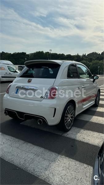 Usado Abarth 500 135 CV (99 kW) 2012 Blanco Utilitario