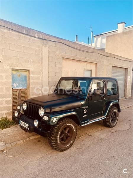 Usado Jeep Wrangler 147 CV (108 kW) 2004 Verde SUV