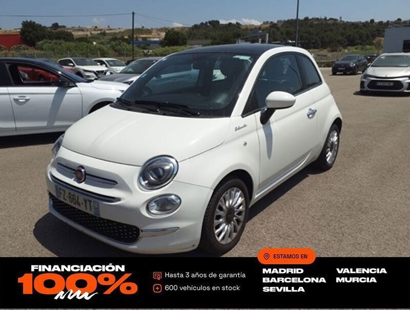 Blanco Usado 2021 Fiat 500 Dolcevita Utilitario | 9450 € (Precio justo) - Imagen 1/1