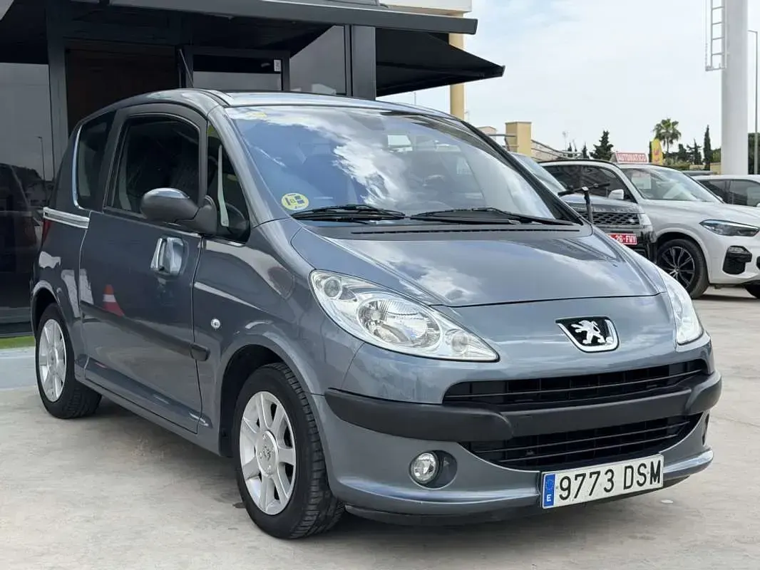 Usado Peugeot 1007 75 CV (55 kW) 2008 Gris Monovolumen