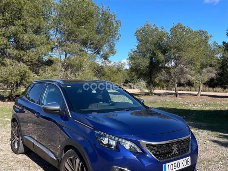 Azul Usado 2017 Peugeot 3008 GT SUV | 14.500 € (Buen precio) - Imagen 1/4