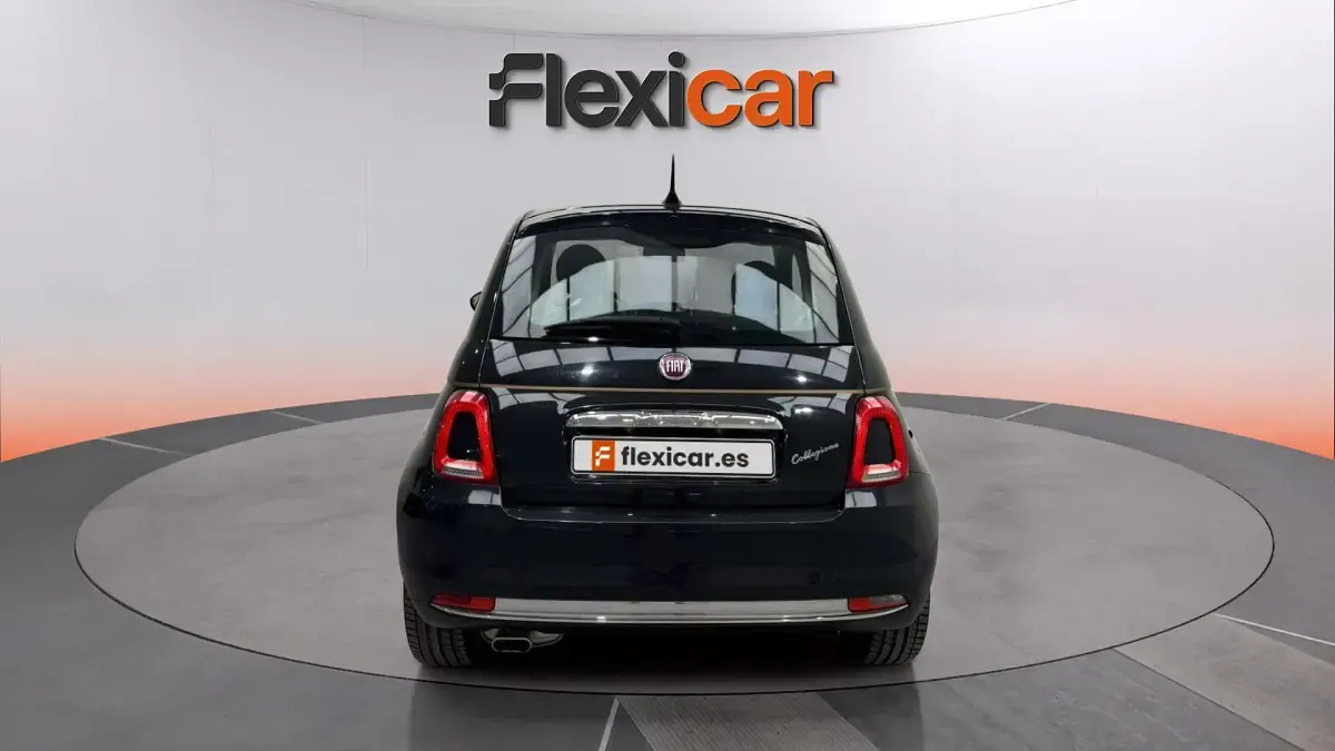 Usado Fiat 500 Collezione 69 CV (50 kW) 2019 Negro Berlina