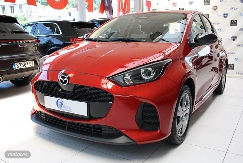 Rojo Nuevo 2025 Mazda 2 Exclusive-Line | 23.000 € (Precio justo) - Imagen 1/4