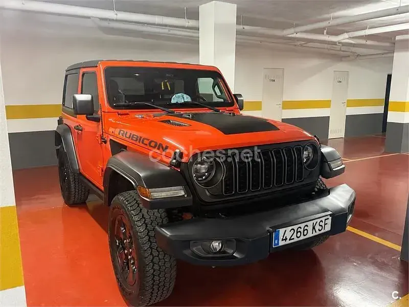 Usado Jeep Wrangler Rubicon 200 CV (147 kW) 2018 Naranja SUV