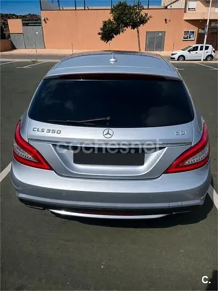 Usado Mercedes CLS350 Shooting Brake 265 CV (194 kW) 2014 Gris / plata Familiar