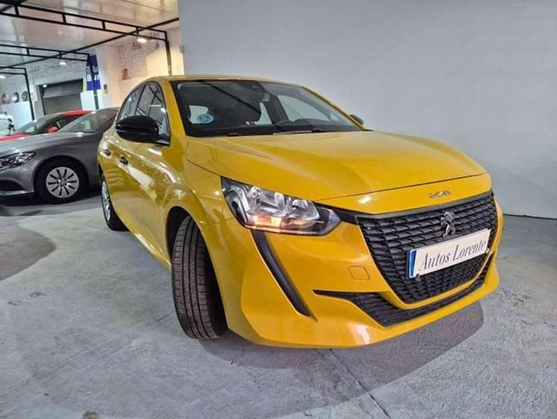 Usado Peugeot 208 75 CV (55 kW) 2022 Amarillo Utilitario