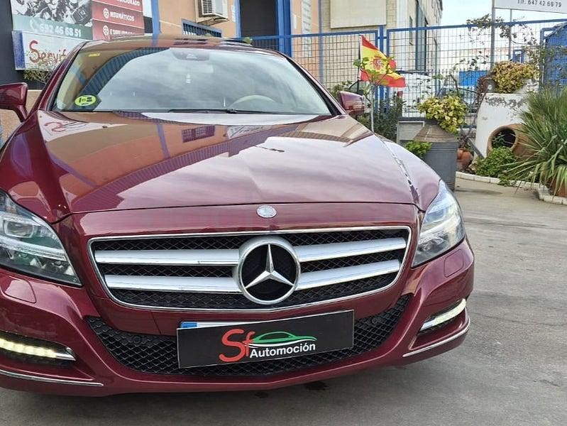 Usado Mercedes CLS250 204 CV (150 kW) 2012 Granate Berlina