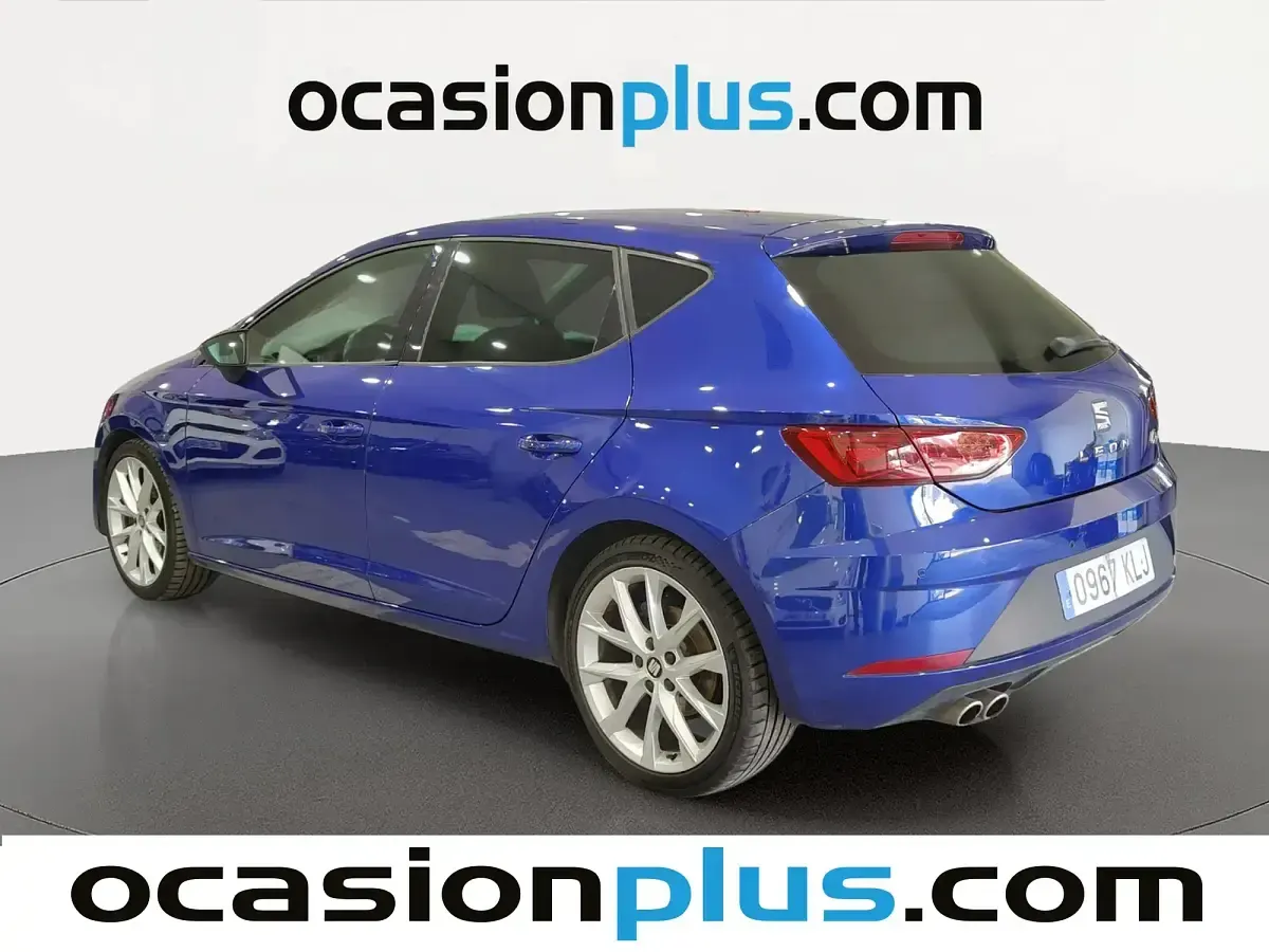 Usado Seat Leon FR 150 CV (110 kW) 2018 Azul