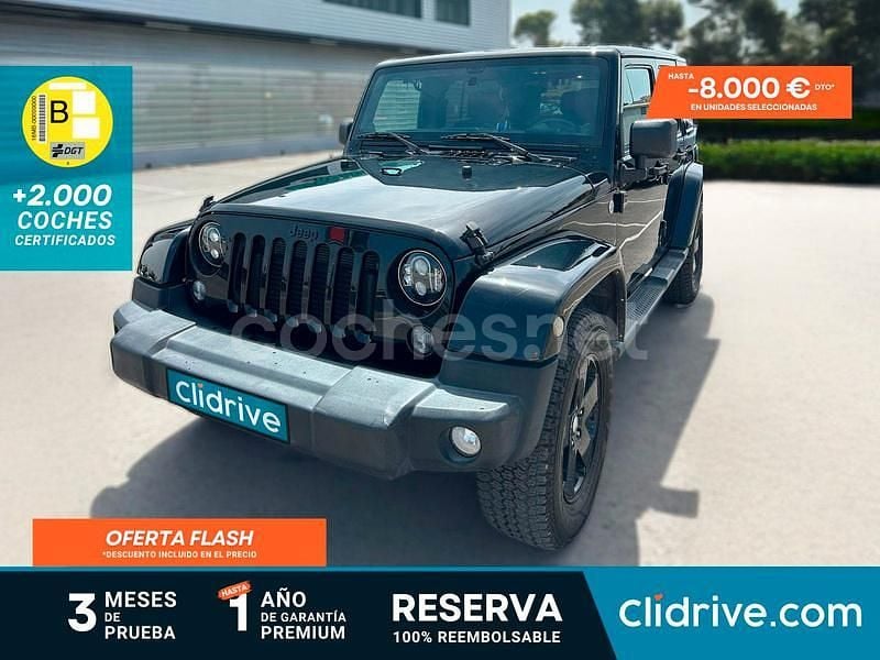 Negro Usado 2012 Jeep Wrangler Sahara SUV | 25.990 € (Precio justo) - Imagen 1/3
