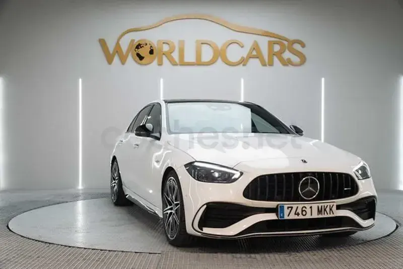 Usado Mercedes C43 AMG 408 CV (300 kW) 2023 Blanco Berlina