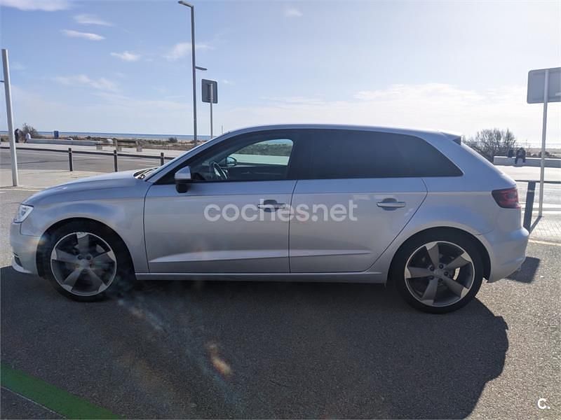 Usado Audi A3 Ambition 184 CV (135 kW) 2013 Gris / plata Berlina