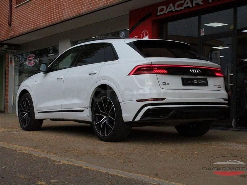 Usado Audi Q8 S-Line 340 CV (250 kW) 2021 Blanco SUV