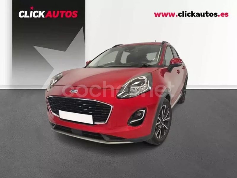 Rojo Usado 2022 Ford Puma Titanium SUV | 18.200 € (Precio justo) - Imagen 1/4