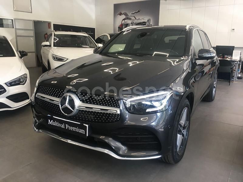 Gris / plata Usado 2021 Mercedes GLC220 SUV | 36.500 € (Precio justo) - Imagen 1/4