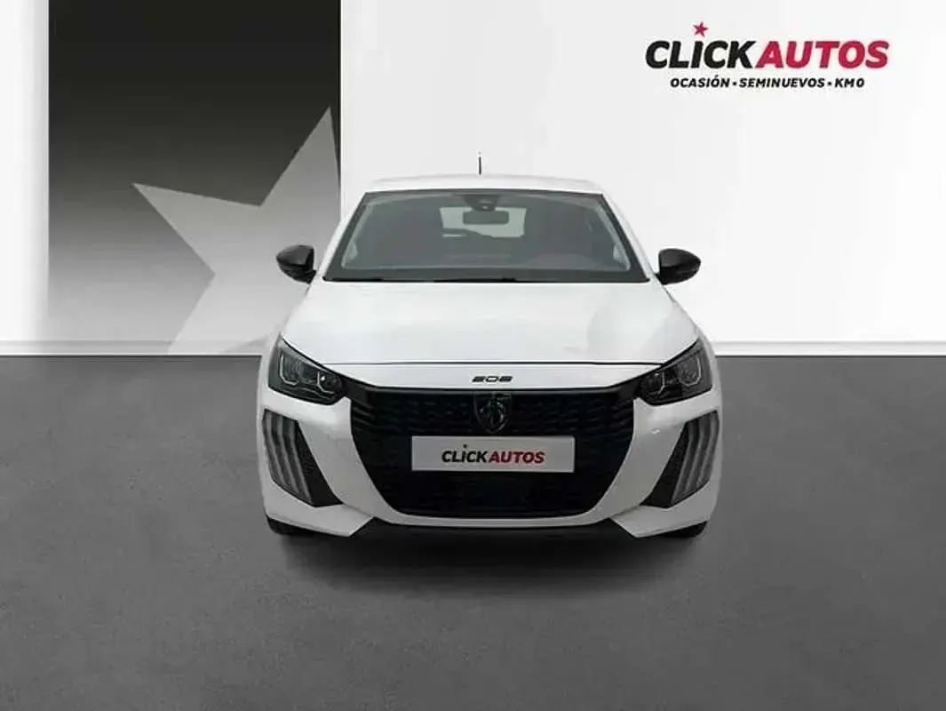 Usado Peugeot 208 Style 110 CV (80 kW) 2025 Blanco Utilitario
