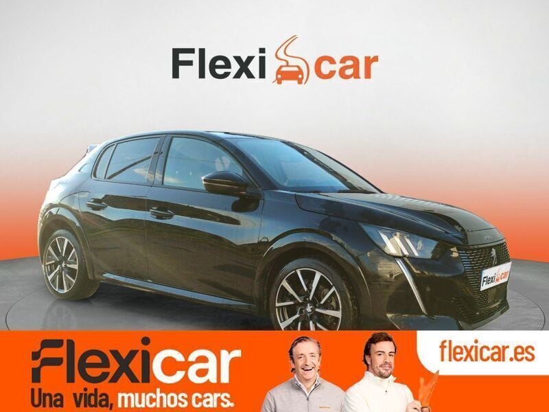 Negro Usado 2021 Peugeot 208 GT-line Utilitario | 13.770 € (Precio justo) - Imagen 1/4