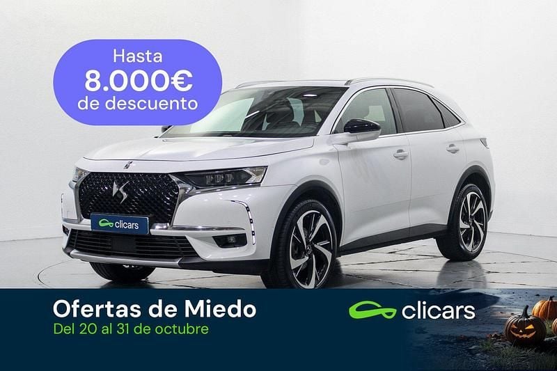 Blanco Usado 2019 DS Automobiles DS7 Crossback Grand Chic SUV | 23.490 € (Un poco caro) - Imagen 1/4