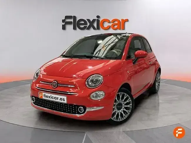 Usado Fiat 500 Lounge 69 CV (50 kW) 2018 Naranja Utilitario